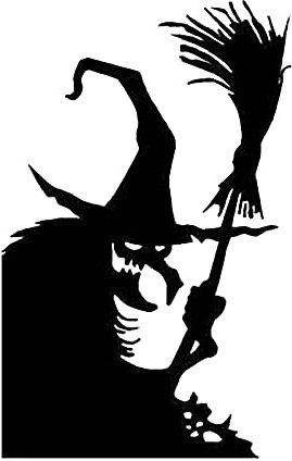 Rubu22a 2PCS Halloween Hexe Fensterbilder Deko Aufkleber Halloween Selbstklebend Wiederverwendbar Ablösbar Halloween Fensteraufkleber Glas Halloween Dekorationen (1, Unregelmäßig)