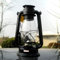 WUHUQN , Petroleumlampe Camping Vintage Laterne Schwarz Hängende Laterne Nostalgie Antik Öl Laterne Tragbare Camping Laterne Verdunkelung Notlicht Gegenstände