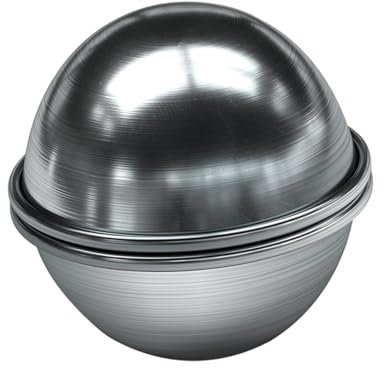 PHENOFICE Badekugelformen Metall-set Zur Herstellung Von Badekugeln Ergonomisches Design