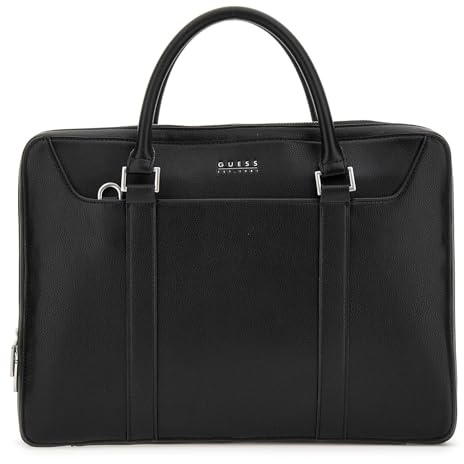 GUESS Parma Document Case W Handles, Hand Bag Homme, Taille Unique