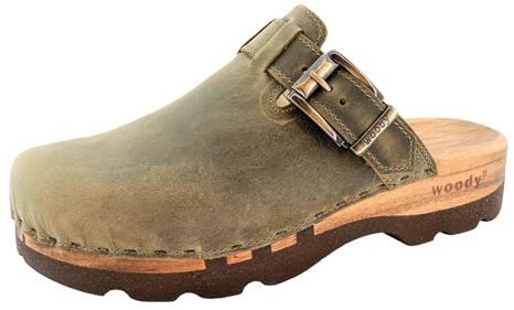 Woody Herren Lukas Clog, Olivia, Größe 44