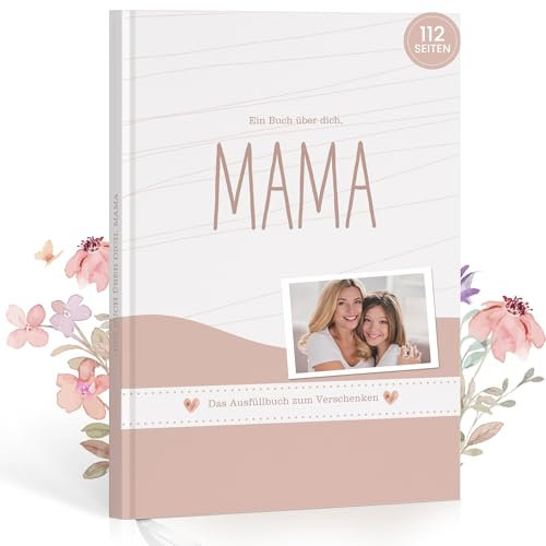 Mama Geschenk Muttertagsgeschenk I Mama was kannst du erzählen I Mama Buch zum Ausfüllen I Geschenk für Mama/werdende Mutter zum Muttertag Geburtstag Erinnerungsbuch Mama erzähl mir deine Geschichte