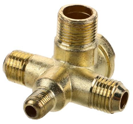 SHINEOFI 4- Rückschlagventil für Luftkompressoren Druckfest Korrosionsbeständig mit Gewinde Abnehmbar für Pneumatische Anschlüsse