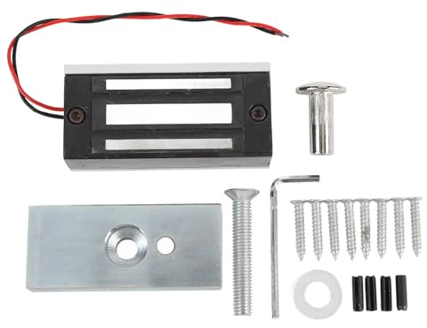 Elektromagnetisches Schloss, 60 kg Haltekraft, NC-, elektrisches magnetisches Türschloss für Zugangskontrollsystem