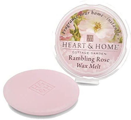 Galet pour brule parfum cire de soja rosier grimpant