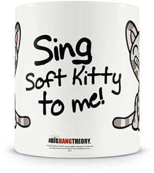 Big Bang Theory Licenza Ufficiale Sing Soft Kitty To Me Tazza di caffè, Mug