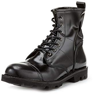 Diesel Damen Boots Stiefeletten D-KOMBATT Schwarz (Schwarz, numeric_41)