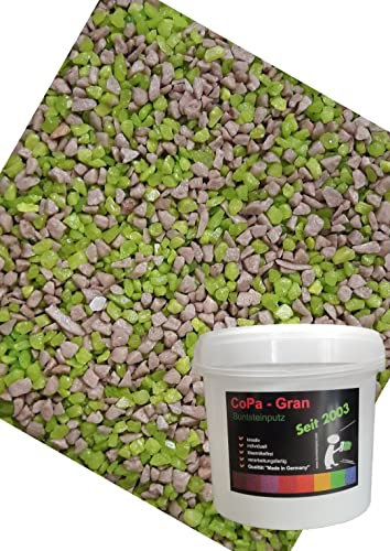 20kg Buntsteinputz Mosaikputz 1-2mm CoPa22 - Hergestellt in Bayern -