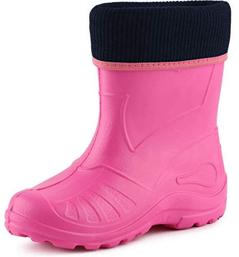 Ladeheid Stivali Bambino e Bambina in Eva KL058 (Rosa, 35 EU)