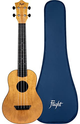 Flight Ukeleles TUC55 ABS Konzert-Reise-Ukulele – Mango, ALMTUC55MAN