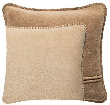 Joop! Kissen Uni Doubleface Cashew-Macchia Baumwolle/Polyacryl, Maße: 50cm x 50cm, 739438