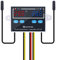 KETOTEK Doppio Regolatore di Temperatura Digitale AC 220V con 2 impermeabile Sonde, Riscaldamento e Raffreddamento Termostato Termoregolatore Potenza Direttamente per Incubatrice Versione aggiornata