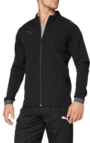 PUMA Herren Trainingsjacke, Puma Black-Asphalt, XXL