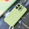 BSAPP Liquid Silicone Soft Case For iPhone 14 13 12 11 Pro XR XS Max SE 8 7 6S Plus Mini Wireless Charger Cover,mint green,For iPhone 12Pro