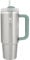 Stanley Quencher H2.0 Flowstate Trinkflasche Mit Strohhalm 1.2L - Thermobecher Kühlt 11 Stunden - 48 Stunden Eisgekühlt - Spülmaschinenfest - Thermosflasche BPA Frei - Trinkbecher - Dahlia Shimmer