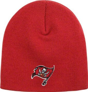 Reebok Tampa Bay Buccaneers Beanie-Mütze für Kinder, ohne Manschette, NFL Knit Skull Cap
