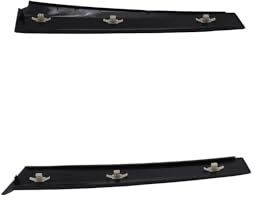 SHLPDFM 1 Paar Tür-B-Säule Zierleisten Verkleidung vorne für Fiesta MK6 3DR 2002-2008 1473662 1473663