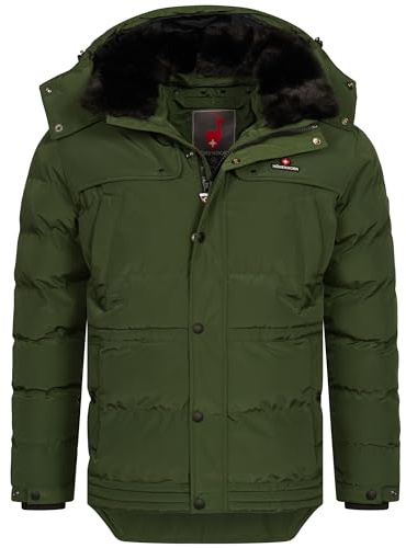 Höhenhorn 24 Adamelo Herren Winter Jacke Grün Gr. 3XL