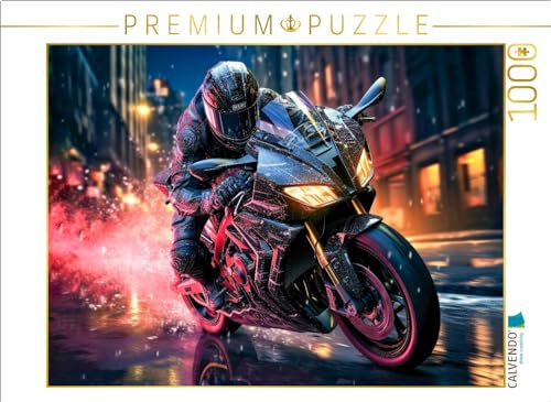 CALVENDO Puzzle Motorräder | 1000 Teile Lege-Größe 64 x 48 cm Foto-Puzzle für glückliche Stunden