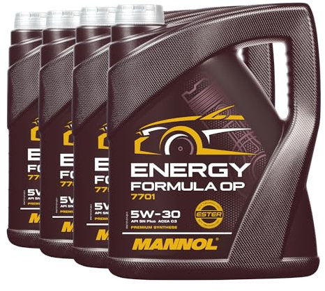 4x 5l, MANNOL 7701 Formula OP 5W-30 DPF C2 C3 Dexos 2 Motoröl