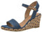 Tamaris Sandalette Damen Vegan blau,EU 39