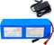 48V 30000Mah Batteries pour Vélo,48V 30Ah Batterie De E-Bike Grande Capacité Électrique Cyclomoteur avec Chargeur pour 200W 350W 400W 500W 750W 800W Scooter Moteu 48V 30AH,XT60