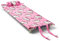 ROLLEE POLLEE Weiche Schlafmatte mit Kissen, bequemer Kinder-Schlafsack, elastisches Band für Kinderbett, Hello Kitty, I Love Pink, Fleece-Überwurf-Set