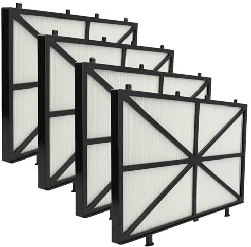 vhbw 4X H11 Filterpad kompatibel mit Dolphin Active X5, X 4 Poolsauger, Poolroboter - Feinfilter, 26,5 x 15,8 x 1,1 cm