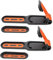 Toddmomy Mountain Bike Bracket Wall-mounted Bike Hanger and Easy Access Storage for Bicycles