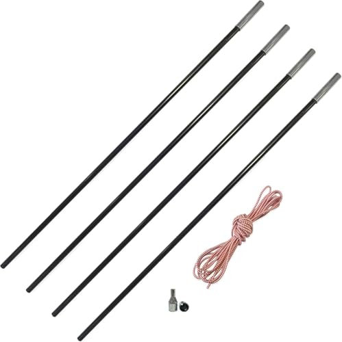 OLPRO Fibreglass Tent Pole Repair Kit, Camping, Replacements, Shock Corded, Emergency Fixes, 7.9mm x 65cm