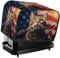 Mexpekil 4-Slice Toaster Cover, Cat Fag Patriotism Stylish Protector for Your Toaster, Easy to Clean, Waterproof, Heat-Resistant, Durable, Kitchen Essentials