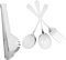 Warmhm 1Set Utensili da Inossidabile per Buffet Ristoranti e Feste Ergonomico e Facile da Adatto per Insalate e Dessert