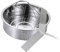 Alipis 1 Set Riso Vapore Pentola Accessori Cibo Vapore Piroscafo Vaporiera Per Alimenti Piroscafi Cucina Fumante Cremagliera Silver Acciaio Inossidabile