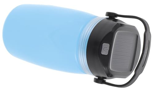 Bouilloire Solaire USB Rechargeable 730ml en ABS et Silicone Alimentaire | Mini Bouilloire de Voyage, Lumière de Nuit Intégrée, Légère et Portable pour Camping et Randonnée
