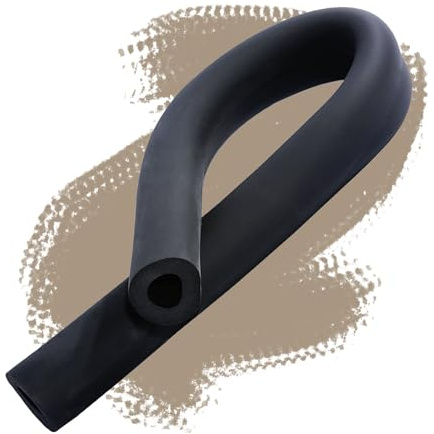 Pipe Insulation Foam Tube, 25mm ID x 9mm Thickness, 1.7M Roll, Black Lagging Wrap for Outdoor Water Pipes, AC Units & DIY Freeze Protection