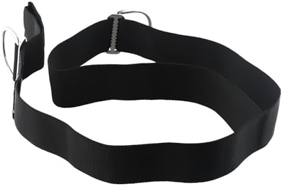 Gettimore Tauchen Schrittgurt für BCD Rückplatte und Flügel, verstellbares 5 cm breites Nylon-Gurtband mit 316 Edelstahl-Schnalle und D-Ring für seitliche Montage, kompatibel mit Standard-Geschirr