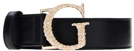 GUESS Gürtel Leather Belt H30 W95 Black schwarz