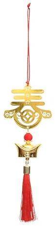Fictory Schlangenjahr-Legierung hängende Ornament für chinesische Neujahrsdekoration, Frühlingsfest, Hauseingangs-Dekoration, Büro-Party-Geschenk