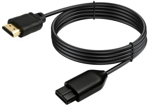 N64 to HDMI Converter, N64 HDMI Adapter Cable for N64/SNES GameCube SFC NGC HDTV Consoles HDTV Monitor Projector Video/Audio Support 480/720p/1080P Stereo audio/ 16:9/4:3 Aspect Ratio