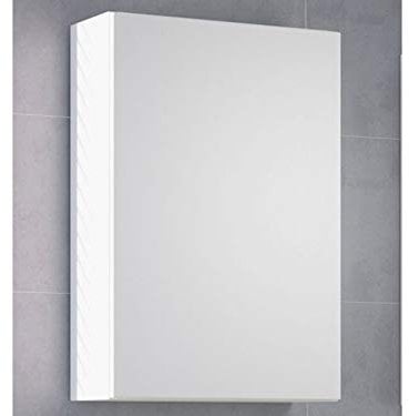 Hängeschrank Badschrank Wandschrank Badezimmerschrank Schrank Badmöbel Baabe I Weiß/Weiß-Matt