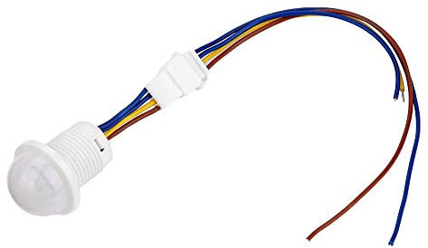 Bewegungsmelder Infrarot-Bewegungs-Sensor 1-40W LED Automatik Infrarot Bewegungssensor Lichtschalter(MR-HW06A)