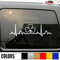 SUPERSTICKI Herzschlag Heartbeat irisches Kleeblatt Irland 25cm Aufkleber,Autoaufkleber,Sticker,Decal,Wandtattoo, aus Hochleistungsfolie,UV&waschanlagenfest,