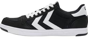 hummel Unisex Sneaker Stadil Light Canvas, Schwarz, 43 EU