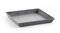 Ashortwalk ECOPOTS - Sottovaso Quadrato in plastica Riciclata, Lunghezza 28 cm x Altezza 3 cm, Colore: Grigio