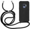 MyGadget Handykette für Samsung Galaxy S9 - [ Hülle mit verstellbaren Band ] - TPU Handyhülle mit Handyband zum Umhängen - Kordel Schnur Case Schutzhülle - Schwarz