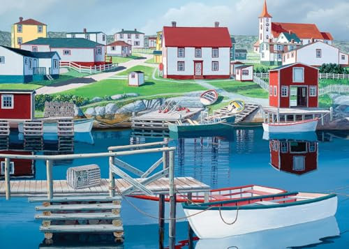 Ravensburger Puzzle 2D 1000 elementów: Zatoka Greenspond, Stary Design