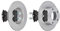 f.becker_line Bremsensatz Bremsscheiben Ø245MM + Bremsbeläge Hinten - kompatibel mit VW PASSAT B5 AUDI A6- Bremsen Set Bremsenset Bremsanlage
