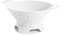 Blim Plus Passoire Cosmo diamètre 25 cm blanc mat (Arctic) en plastique 100 % recyclable, non toxique, lavable au lave-vaisselle, poignée ergonomique, 4 pieds d'appui, trous évasés