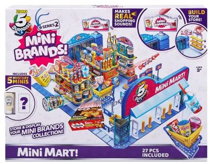 ZURU - 5 Surprise - Mini Brands - SUPERMARCHE - pour la Collection de Miniatures Mini Brands - 77172