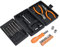 AB Tools Mini kit de herramientas eléctricas de precisión de 26 piezas para destornilladores, alicates y llaves de vaso